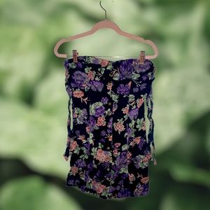 Dark Floral Fairy Dress